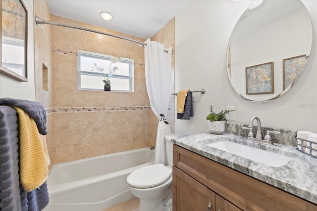 5000 Galleon Ct, New Port Richey, FL 34652 - bathroom featuring shower / bath combo and vanity