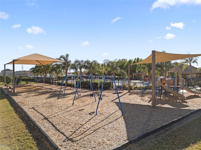 view of community playground