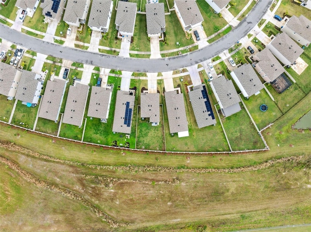 drone / aerial view featuring a residential view