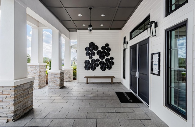 view of patio / terrace featuring a porch