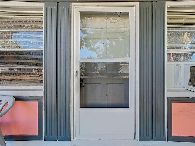 view of entrance to property