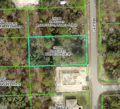 12391 Neeld St, Weeki Wachee FL, 34614 land for sale