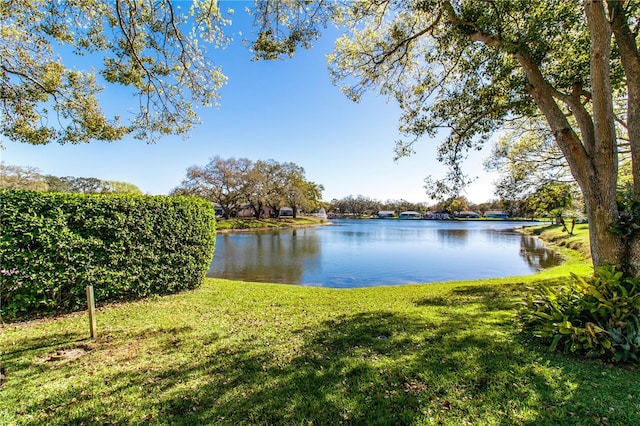 property view of water