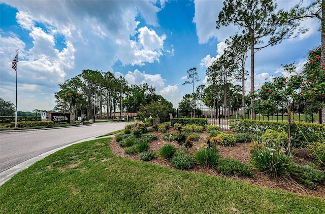 exterior space with fence