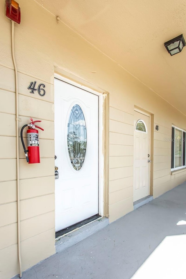 view of property entrance