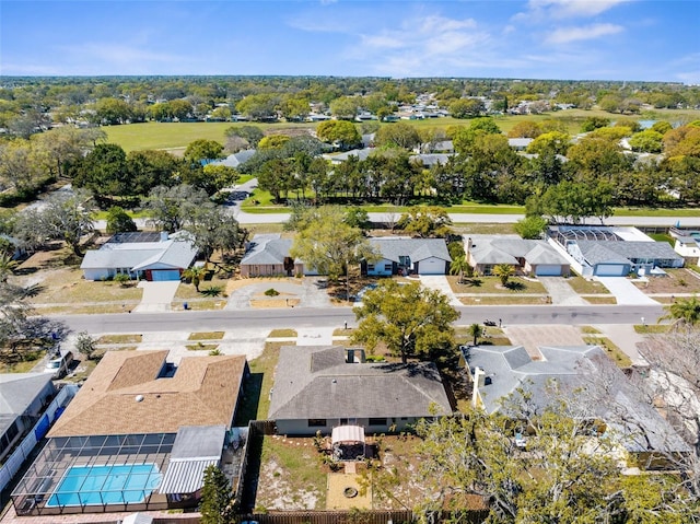 birds eye view of property featuring a residential view