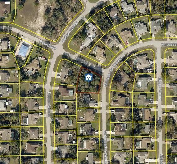 3450 Ambassador Ave, Spring Hill FL, 34609 land for sale