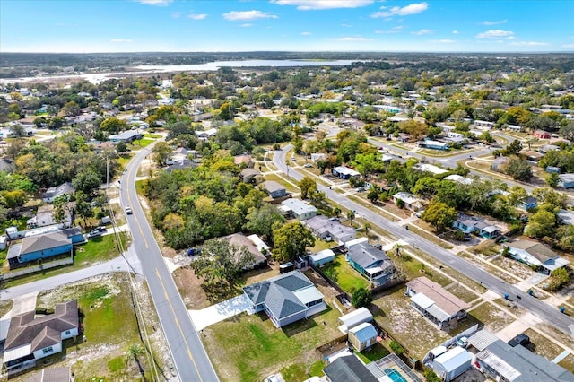 bird's eye view featuring a residential view