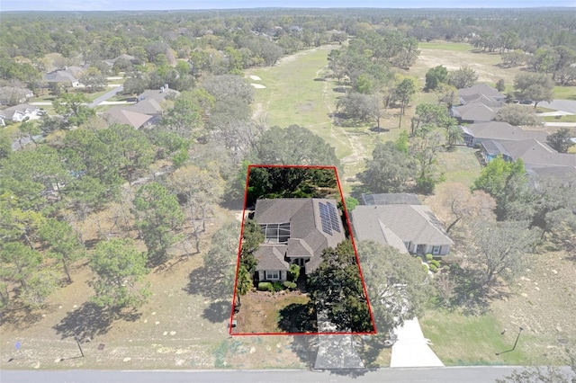 drone / aerial view featuring a residential view