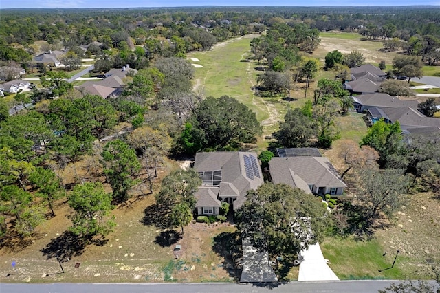 drone / aerial view featuring a residential view