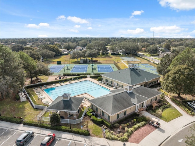 aerial view