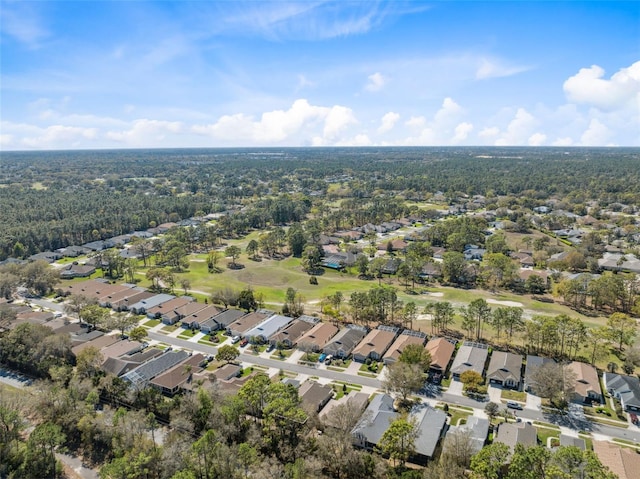 birds eye view of property featuring a residential view