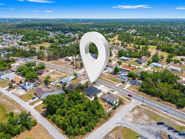 5413 Deltona Blvd, Spring Hill, FL 34606 - birds eye view of property with a residential view