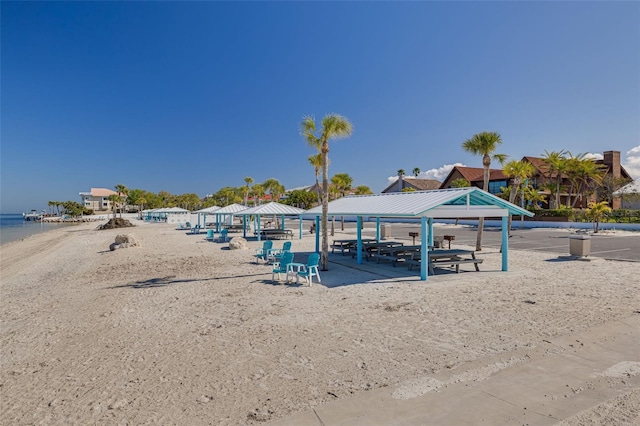 view of property's community featuring a gazebo