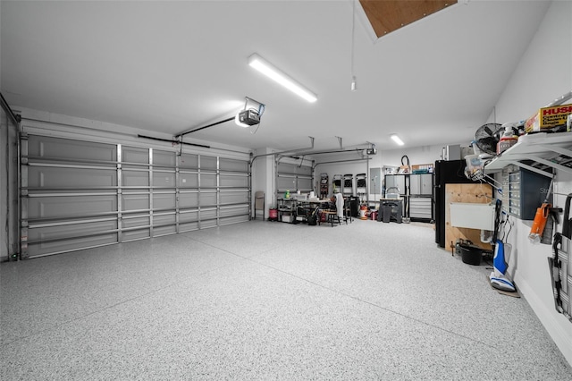 16386 Heron Hills Dr, Spring Hill, FL 34610 - garage with a garage door opener