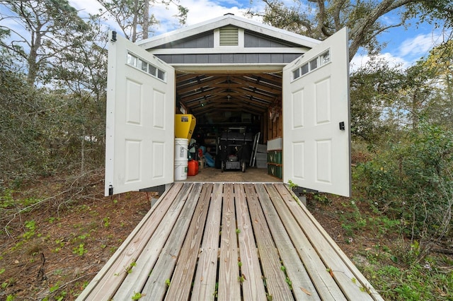 16386 Heron Hills Dr, Spring Hill, FL 34610 - view of outbuilding featuring an outdoor structure