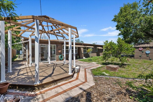 3728 Linkwood St, New Port Richey, FL 34652 - exterior space featuring a deck
