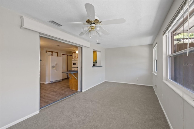 3728 Linkwood St, New Port Richey, FL 34652 - carpeted spare room with a ceiling fan and baseboards