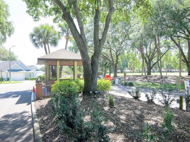 view of home's community featuring a gazebo