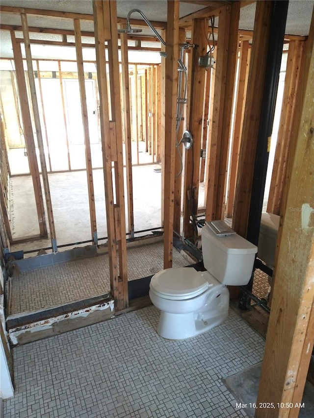 bathroom featuring toilet
