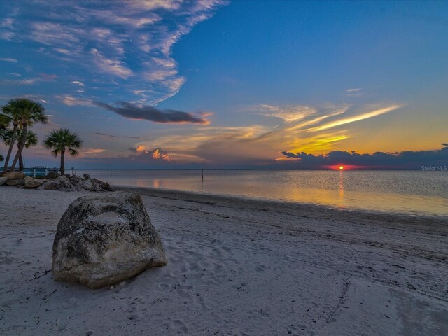 5557 Sea Forest Dr Unit 318, New Port Richey, FL 34652 - water view featuring a view of the beach