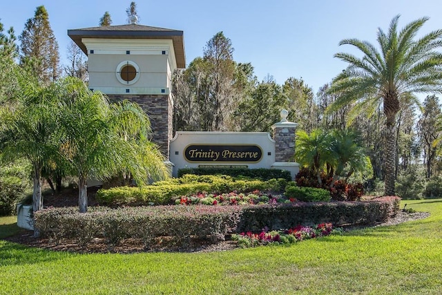11895 Crestridge Loop, New Port Richey, FL 34655 - community / neighborhood sign with a lawn