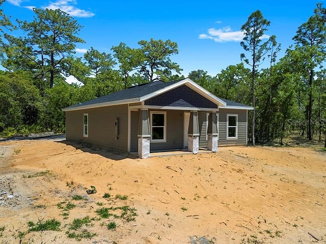 18082 Parakeet Rd, Brooksville, FL 34614 - view of front of home with a porch