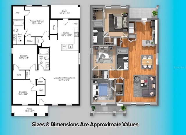 18082 Parakeet Rd, Brooksville, FL 34614 - floor plan / room layout