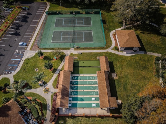 drone / aerial view