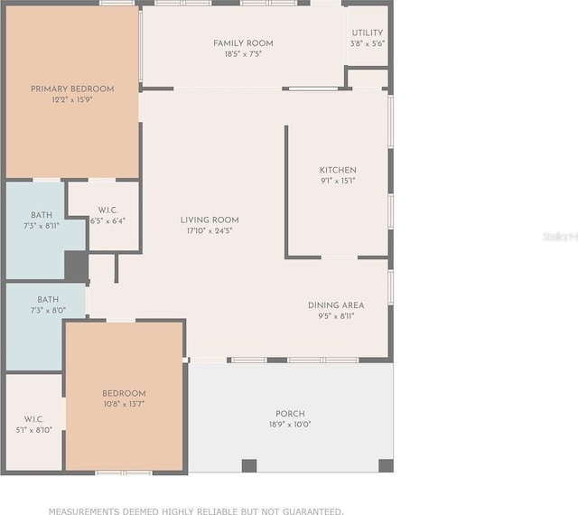 9321 Whitstone Ct, New Port Richey, FL 34655 - floor plan