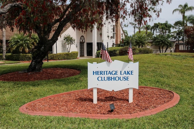 9321 Whitstone Ct, New Port Richey, FL 34655 - community / neighborhood sign with a yard