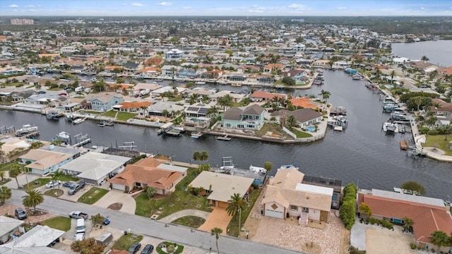 5000 Southshore Dr, New Port Richey, FL 34652 - aerial view of property's location with nearby suburban area and a large body of water
