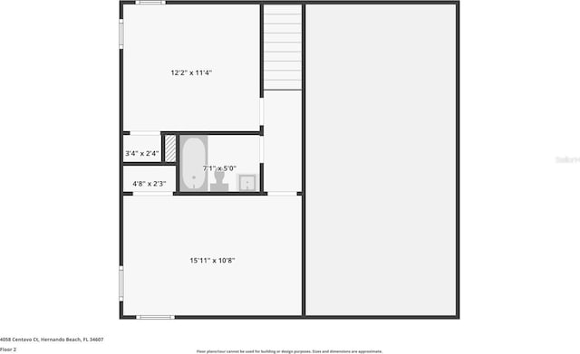 4058 Centavo Ct, Hernando Beach, FL 34607 - room layout