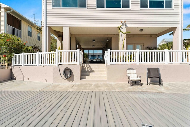4058 Centavo Ct, Hernando Beach, FL 34607 - view of deck