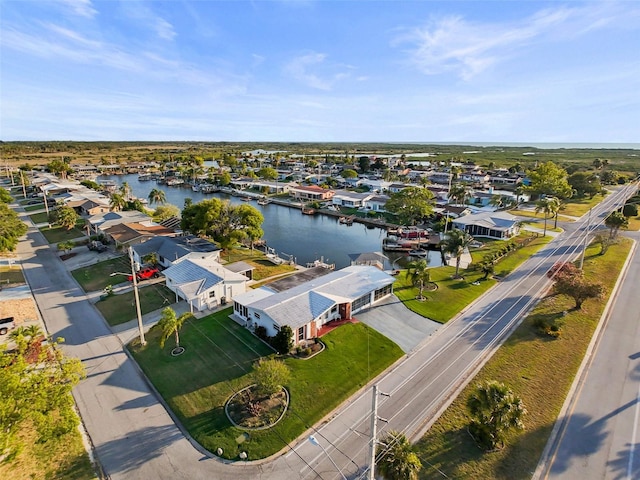 6536 Beach Blvd, Hudson, FL 34667 - aerial view of residential area featuring a nearby body of water