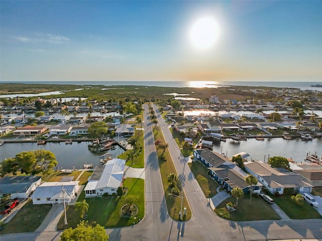 6536 Beach Blvd, Hudson, FL 34667 - aerial view of residential area with a large body of water