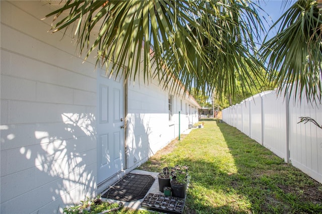 5800 Madison St, New Port Richey, FL 34652 - view of yard featuring fence