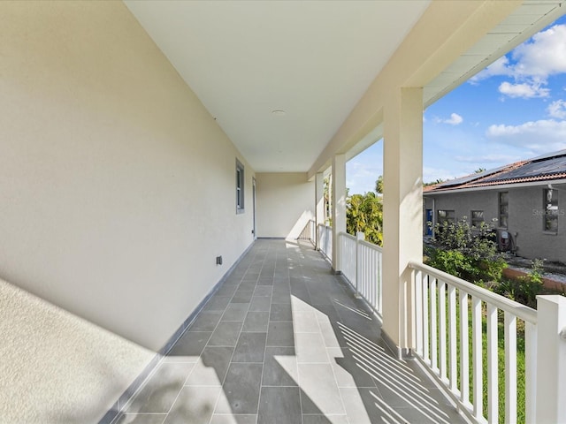 view of patio / terrace featuring a balcony