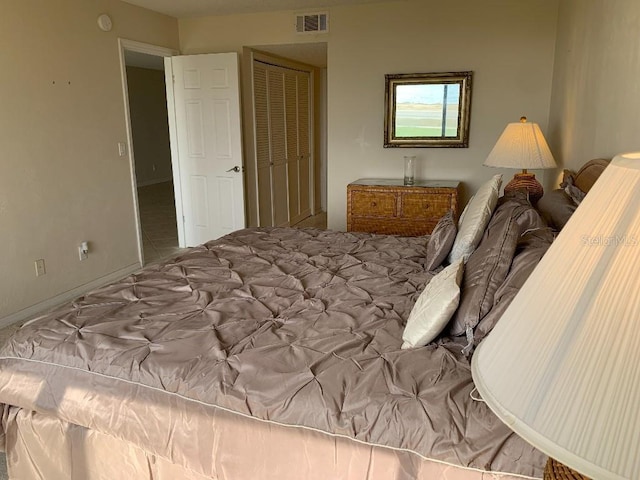 2600 Ocean Shore Blvd Unit 111, Ormond Beach, FL 32176 - bedroom featuring a closet