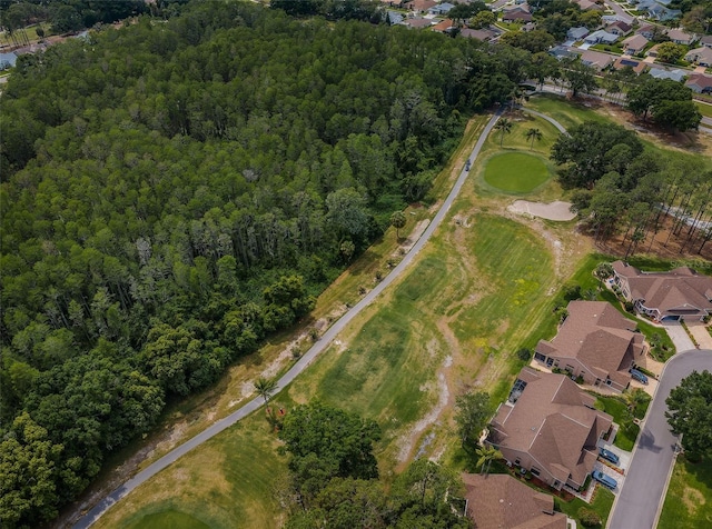 9636 Brookdale Dr, New Port Richey, FL 34655 - bird's eye view with a residential view and a view of trees