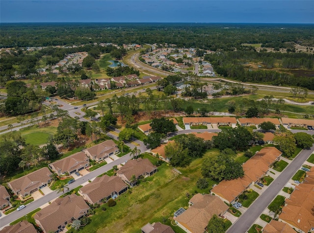 9636 Brookdale Dr, New Port Richey, FL 34655 - birds eye view of property with a residential view