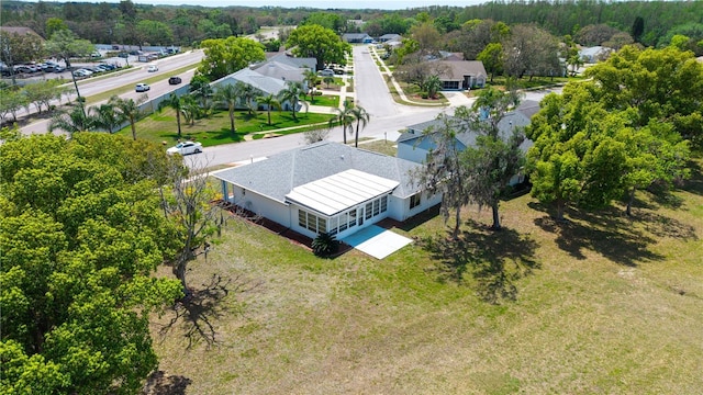 drone / aerial view