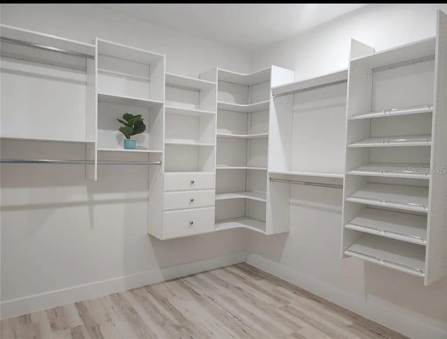 3416 Lema Dr, Spring Hill, FL 34609 - spacious closet featuring light wood-style flooring