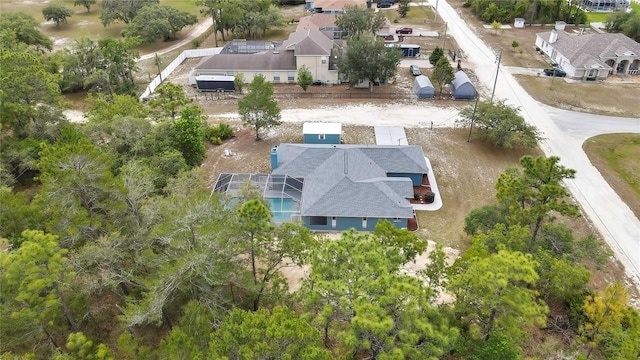 view of subject property