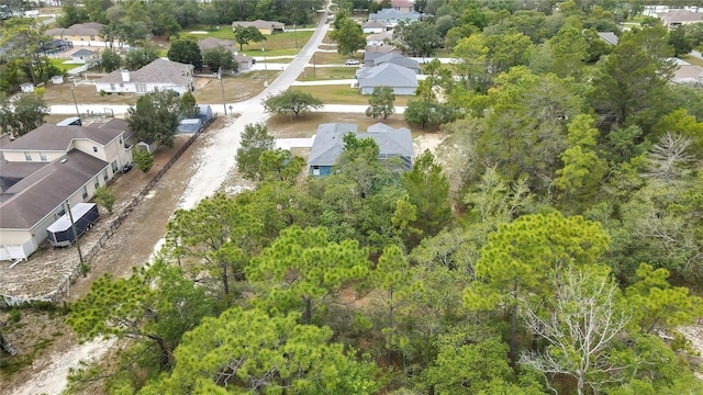 aerial view of residential area