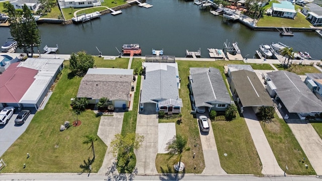 4400 Floramar Ter, New Port Richey, FL 34652 - aerial view featuring a residential view and a water view
