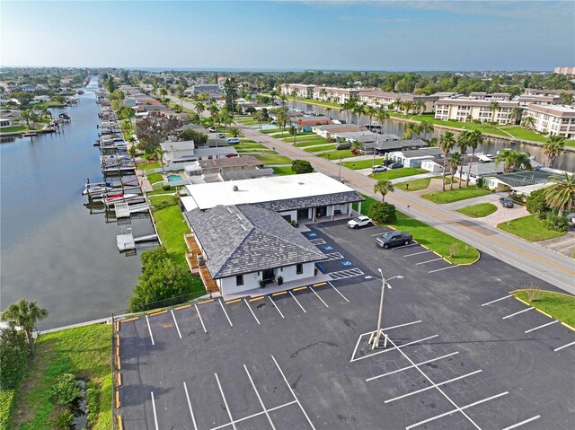 4400 Floramar Ter, New Port Richey, FL 34652 - aerial view featuring a residential view and a water view