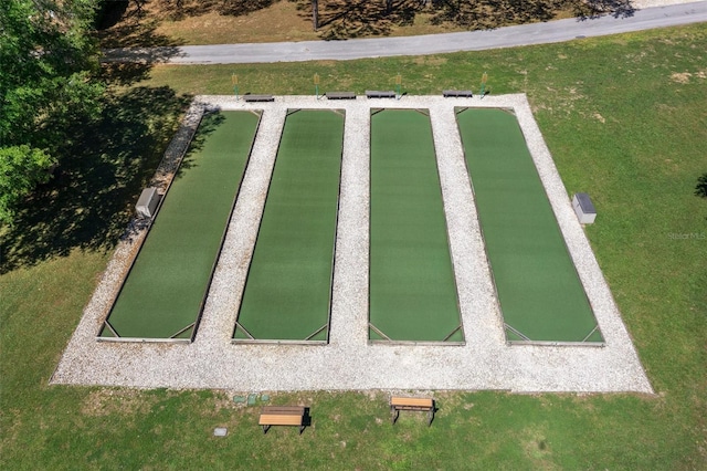 877 N Hunt Club Dr, Hernando, FL 34442 - bird's eye view