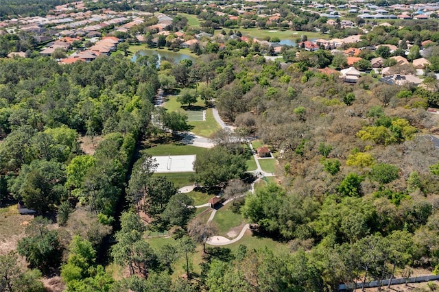 877 N Hunt Club Dr, Hernando, FL 34442 - drone / aerial view with a water view