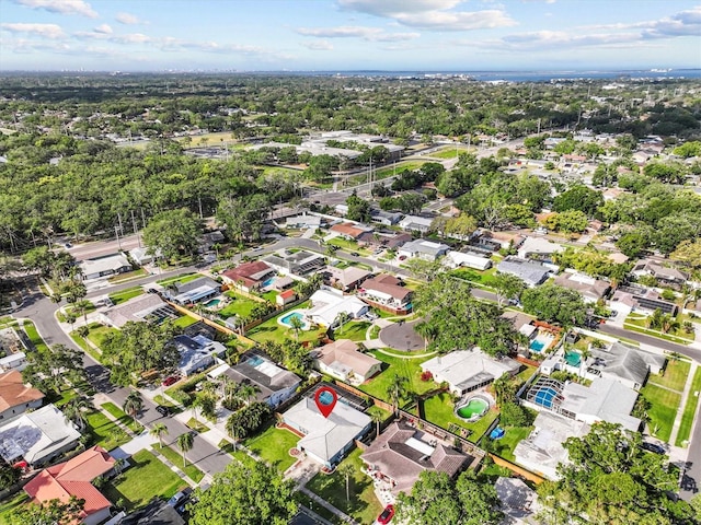 155 Patty Ann Blvd, Palm Harbor, FL 34683 - birds eye view of property featuring a residential view